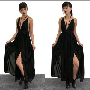 Foxblood signature calypso dress